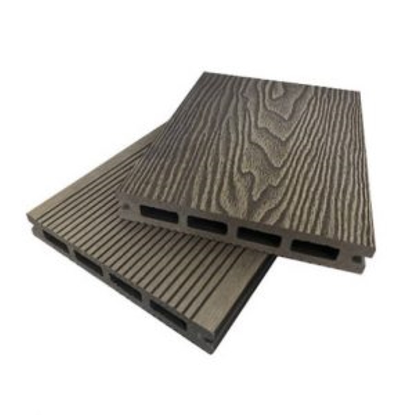 Sàn gỗ rỗng ngoài trời HM.3D01.145x21 - Sàn Gỗ Nhựa Hoàn Mỹ - Công Ty CP Sản Xuất Và Xây Dựng Hoàn Mỹ